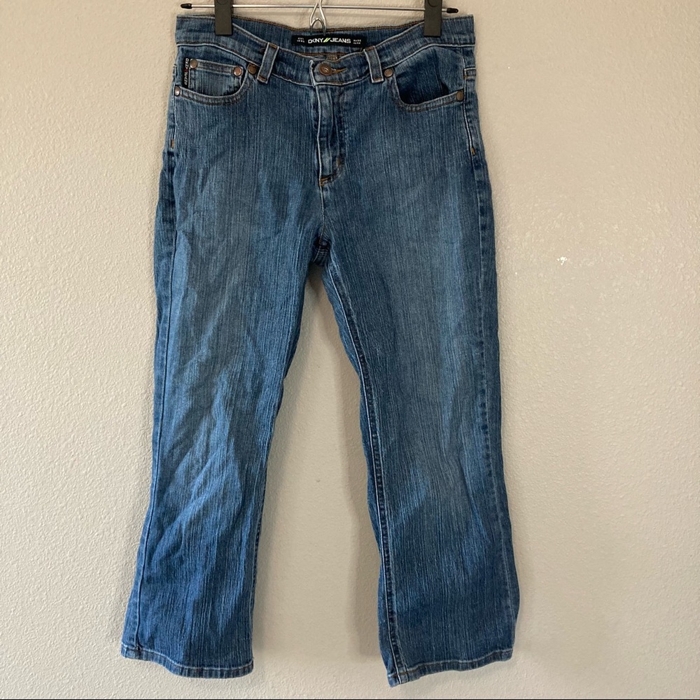 90s/Y2K DKNY flare/boot cut denim